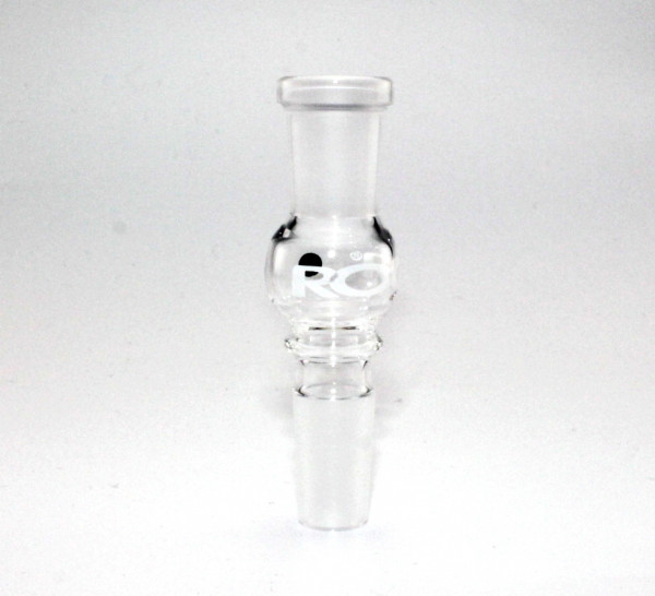 Roor Glas Aktivkohle Adapter 14,5 mm mit Filternut