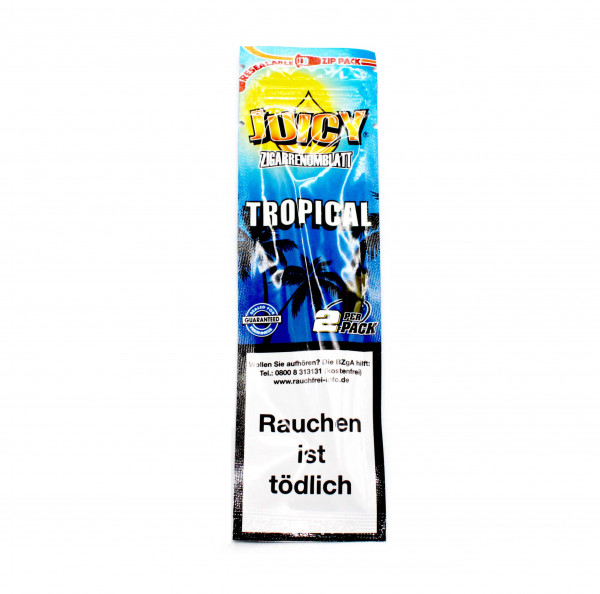 Juicy Jays Blunts Tropical 2er Pack Zigarrenumblätter