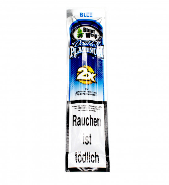 Blunt Wrap Double Platinum Blue 2er Packung